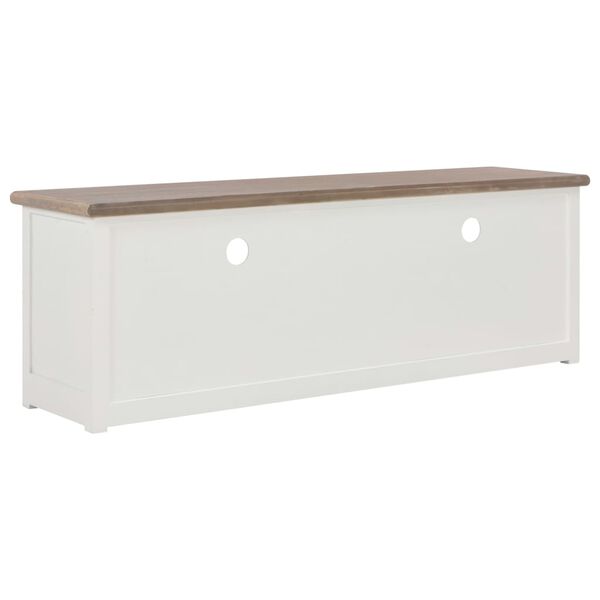 vidaXL TV Cabinet White 120x30x40 cm Wood
