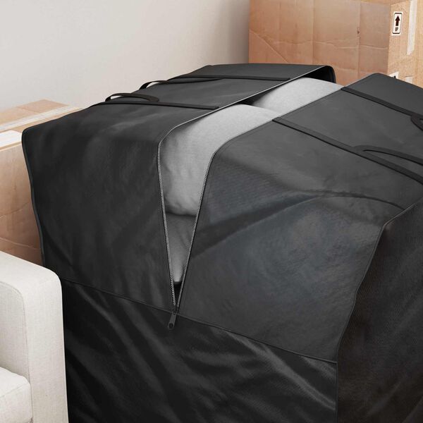 vidaXL Outdoor Strorage Bag Black 80 x 80 x 60 cm 210D Oxford Fbric