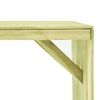 vidaXL Garden Table 150x87x80 cm Impregnated Pinewood