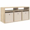 vidaXL Lowboard with Drawer Sonoma Oak 102 x 32 x 48.5 cm