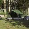 vidaXL Camping Tent 2-Person Olive Green Waterproof