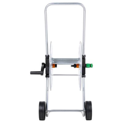 vidaXL Hose Reel Cart for 60 m 1/2" Hose Steel