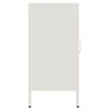 vidaXL Sideboard White 36x39x79 cm Steel
