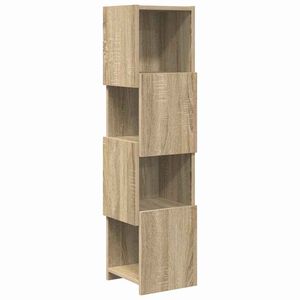 vidaXL Corner Cabinet Sonoma Oak 25.5x25x102cm Engineered Wood