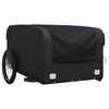 vidaXL Bike Trailer Black 45 kg Iron