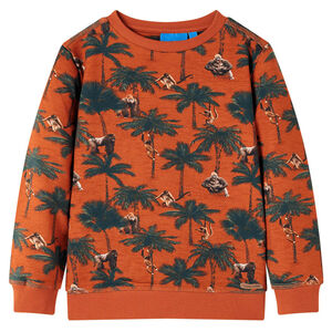 vidaXL Kids' Sweatshirt Light Rust 116
