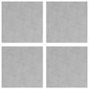 vidaXL Stair Tread 4 pcs 40 x 40 cm Silver Aluminium Square
