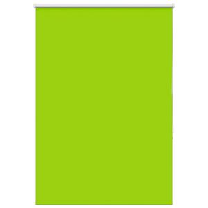 vidaXL Roller Blind Blackout Leaves Green 105x150 cm Fabric Width 100.7 cm Polyester