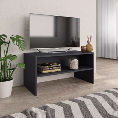 vidaXL TV Cabinet Grey 80x40x40 cm Engineered Wood