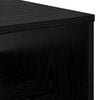 vidaXL Coffee Table Black Oak 95 x 55 x 31 cm Engineered Wood