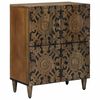 vidaXL Sideboard with Storage Brown 60 x 33.5 x 75 cm Solid Mango Wood