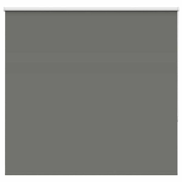 vidaXL Roller Blind Blackout Grey 155x175 cm Fabric Width 151.6 cm Polyester