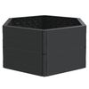 vidaXL Garden Planters 2 pcs Anthracite PP