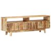 vidaXL TV Cabinet 130x30x45 cm Rough Mango Wood