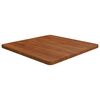 vidaXL Square Table Top Dark Brown 60x60x2.5cm Treated Solid Wood Oak