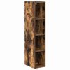 vidaXL Hanging Cabinet Smoked Oak 20 x 29.5 x 100 cm Engineered Wood