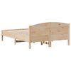 vidaXL Bed Frame without Mattress 140x190 cm Solid Wood Pine