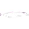 vidaXL Table Top 70x60x2.5 cm Rectangular Solid Wood Acacia Live Edge