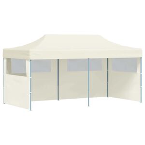 vidaXL Party Tent Folding Orange 292 x 580 x 315 cm Oxford Fabric