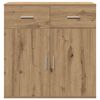 vidaXL Sideboard Artisan Oak 78 x 38 x 80 cm Engineered Wood