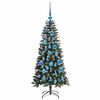 vidaXL Artificial Christmas Tree with 150 LEDs Green 50 x 50 x 120 cm