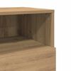 vidaXL Bedside Cabinet with 2 Drawers Artisan Oak 36x36x68 cm
