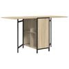 vidaXL Dinning Table 144 x 60 x 75 cm Engineered Wood Sonoma Oak