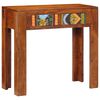 vidaXL Console Table 80x35x75 cm Solid Wood Acacia