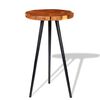 vidaXL Log Bar Table Solid Acacia Wood (55-60)x110 cm