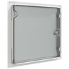 vidaXL Access Panel White 33 x 33 x 3 cm Steel