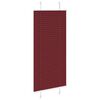 vidaXL Pleated Blind Bordeaux Red 60x100 cm Fabric Width 59.4 cm Polyester