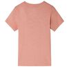 Kids' T-shirt with Short Sleeves Light Orange 116