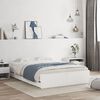 vidaXL Bed Frame with Drawers without Mattress White 120x190 cm Small Double