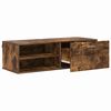 vidaXL Wooden Cabinet Smoked Oak 100.5 x 39 x 30 cm Engineered Wood