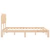 vidaXL Bed Frame without Mattress King Size Solid Wood Pine