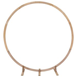 vidaXL Wedding Arch Light Brown 224 x 80 x 220 cm Solid Pine Wood