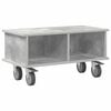 vidaXL TV Stand 68.5 x 35 x 35 cm Concrete Grey Engineered Wood