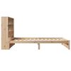 vidaXL Bookcase Bed without Mattress 90x190cm Single Solid Wood Pine