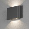 KONSTSMIDE LED Wall Light Chieri 2x6W Anthracite