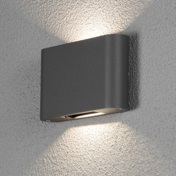 KONSTSMIDE LED Wall Light Chieri 2x6W Anthracite