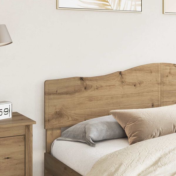 vidaXL Headboard Artisan Oak 200 cm Engineered wood