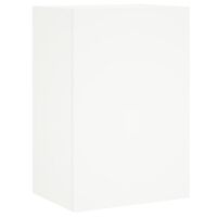 vidaXL TV Wall Cabinet White 40.5x30x60 cm Engineered Wood