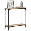 vidaXL Console Table Artisan oak 75 x 30.5 x 75 cm Engineered wood