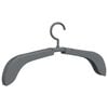 vidaXL Extendable Clothes Hangers 10 pcs Grey