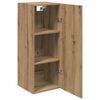 vidaXL Wall Mounted Cabinet Artisan Oak 34.5 x 34 x 90 cm