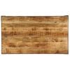 vidaXL Dining Table 140x80x76 cm Solid Mango Wood