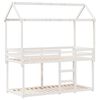 vidaXL Bunk Bed without Mattress White 80x200 cm Solid Wood Pine