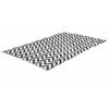 Bo-Camp Outdoor Rug Chill mat Wave 2.7x2 m L Black and White