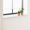 vidaXL Window Sill White 140 x 50 x 4.5 cm PVC