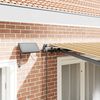 vidaXL Retractable Awning Manual Multicolour 350 x 250 cm Fabric